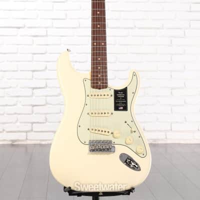 Fender American Vintage II 1961 Stratocaster Electric Guitar - Olympic White (StratAV261OWd2) image 1