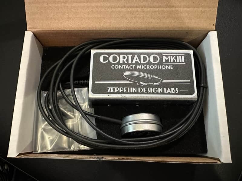 Zeppelin Design Labs Cortado MKIII Contact Mic 2020s - Silver image 1