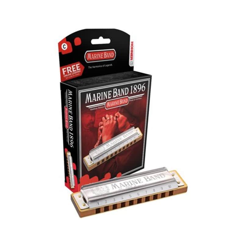 Hohner Marine Band Natural Minor Tuned Harmonica image 1