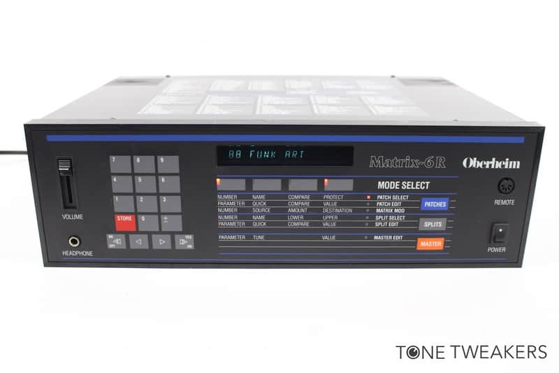 Oberheim Matrix-6r Synthesizer 80s SERVICED analog 1000 6 VINTAGE SYNTH DEALER 1 image 1