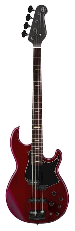Yamaha BB734A Fired Red Bass Guitar – Active/Passive Flexibility & Modern BB Punch-Fired Red