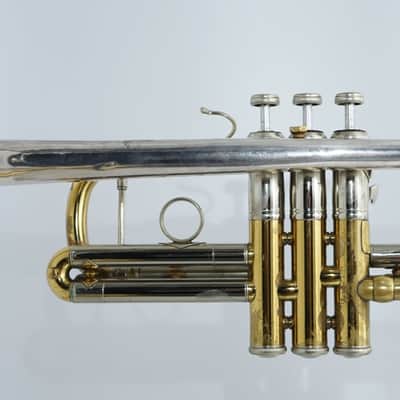 Bach Early Elkhart Corporation 229/239 C Trumpet 1966 image 10