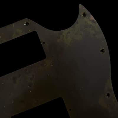 SG Standard Pickguard Scratchplate Set for Gibson  - Statuary Brass - Made To Order image 3