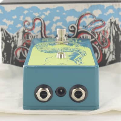 EarthQuaker Devices Tentacle Analog Octave Up V2 2025 Teal / Yellow Print image 4