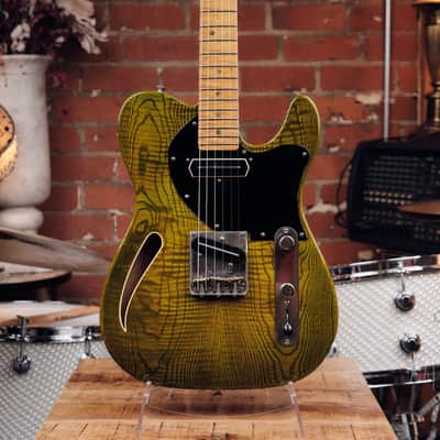 Partscaster Thinline T Style Guitar - With Lollar Charlie Christian Pickups! image 2
