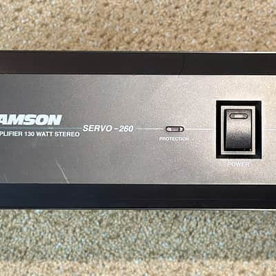 Samson Servo 260 2-Channel Studio Power Amplifier - Very Good image 2