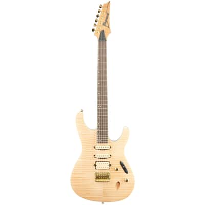 Ibanez SEW761FM Flame Maple Top HSS Guitar w/ Dimarzio Pickups - Natural Flat image 2