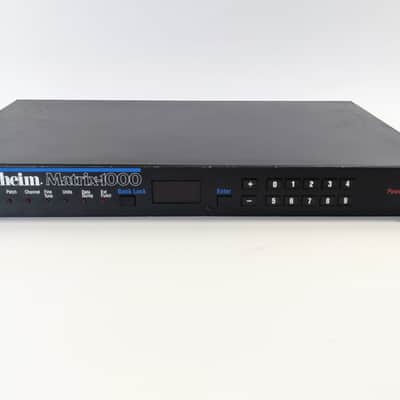Oberheim Matrix 1000 Rackmount 6-Voice Synthesizer (Serviced /Warranty)