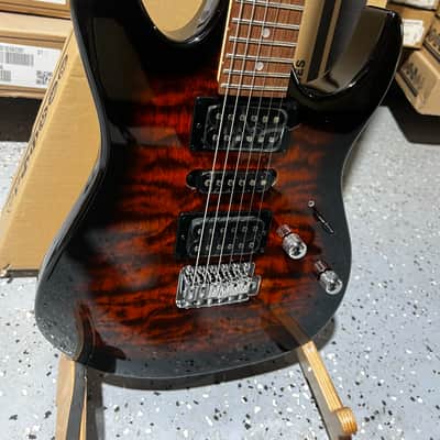 Ibanez Gio GRX70QA Electric Guitar - Sunburst image 2
