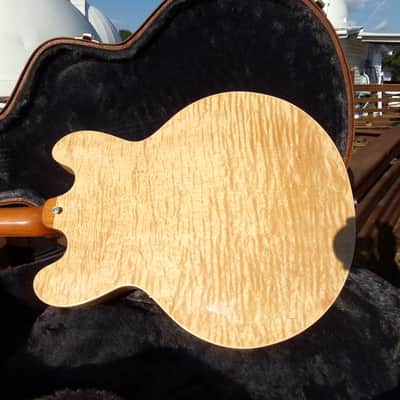 2013 Gibson ES-335 highly flamed maple - natural finish image 3