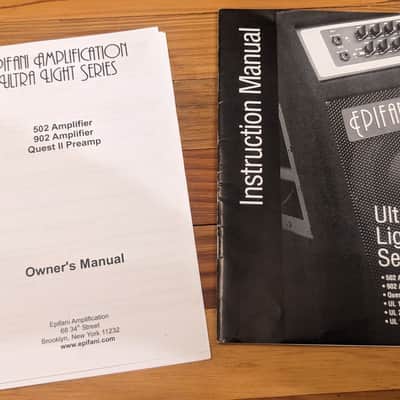 Epifani UL-502 Bass Amp, Two Channels image 12