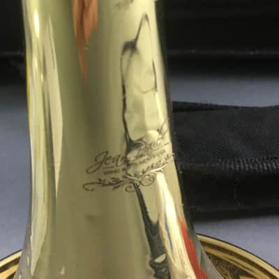 Jean Paul Brass Trumpet Band Orchestra Musical Instrument Original Case Extras Cleaning Kit image 15
