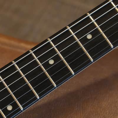 1970's Ovation Breadwinner Early Model w/ Side Jack Electric Guitar White + OHSC image 9