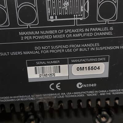 Mackie C300z 12" 2-Way Passive Loudspeakers (pair) image 4