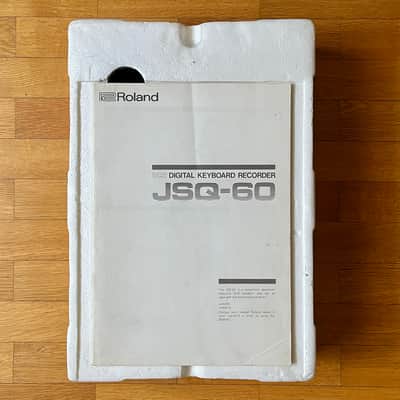 Roland JSQ-60 Digital Keyboard Recorder 1983 -1988 - Black image 5