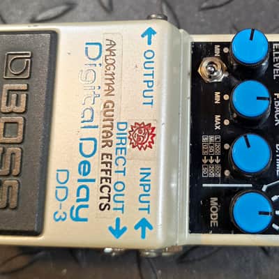 Boss DD-3 Digital Delay with Analogman High Cut Mod 3 Way Toggle Modded image 3