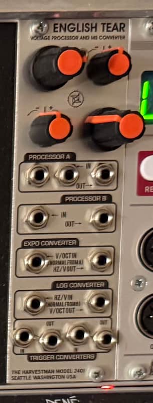 The Harvestman (Industrial Music Electronics) English Tear image 1