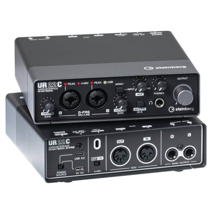その他 Steinberg USB 3.0 AUDIO INTERFACE UR22C Steinberg UR22C USB Audio Interface | Sweetwater