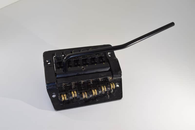 Kahler 2330 FLYER Tremolo Bridge Black with String Lock Nut MADE IN USA image 1