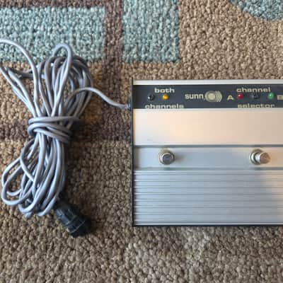 Vintage 1980's Sunn Beta Bass Amplifier Footswitch! image 1