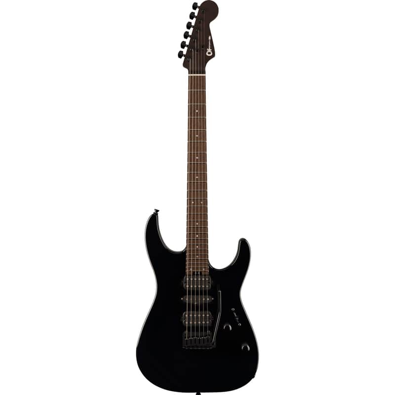 CHARVEL MJ DK24 HSH 2PT W Mahogany, Wenge Fingerboard, Black image 1