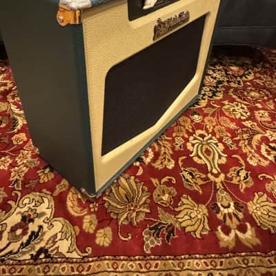 ValveTrain Powertrain Stage 50 Michael Britt Signature 50-Watt 1x12" Tube Powered Guitar Monitor Speaker 2020s - Green / Cream image 5