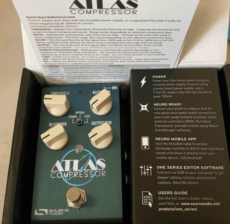 Source Audio Atlas Compressor Pedal Bild 1
