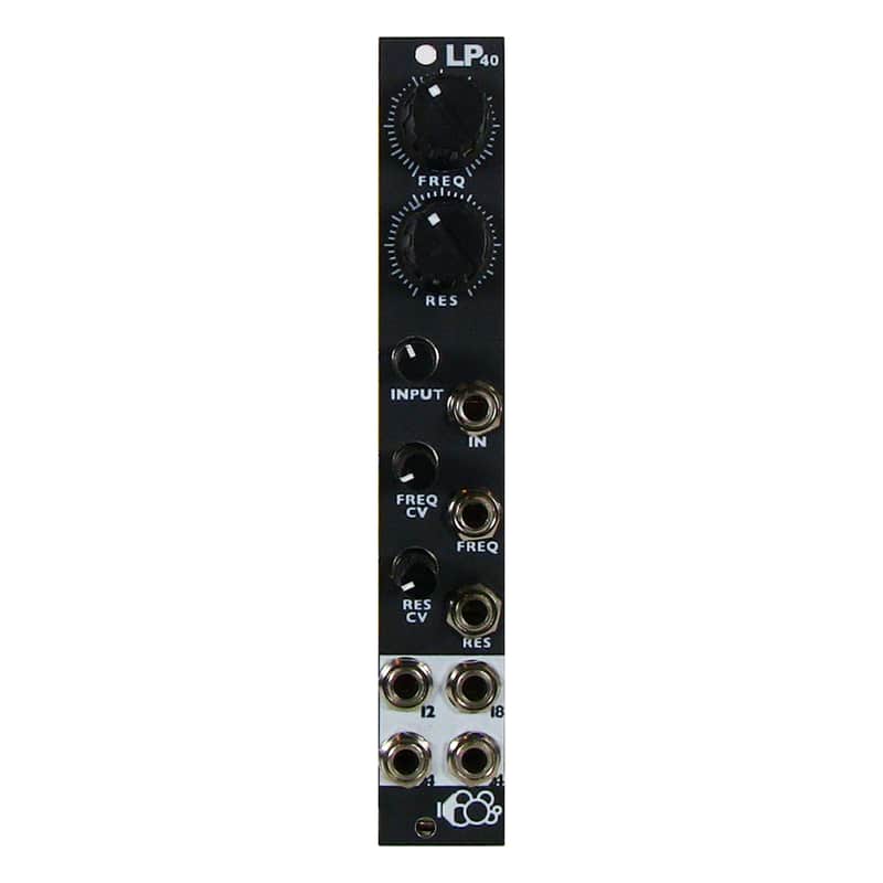 Bubblesound LP40 Eurorack Filter Module (Black) image 1