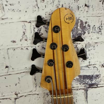 Winfield Thomas Custom 6-String Bass Guitar Quilted Maple / Triple Bartolinis image 10