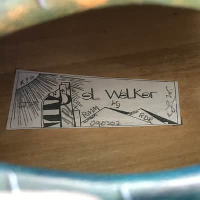 EL WELKER 17" Archtop 2002 - Leather image 13