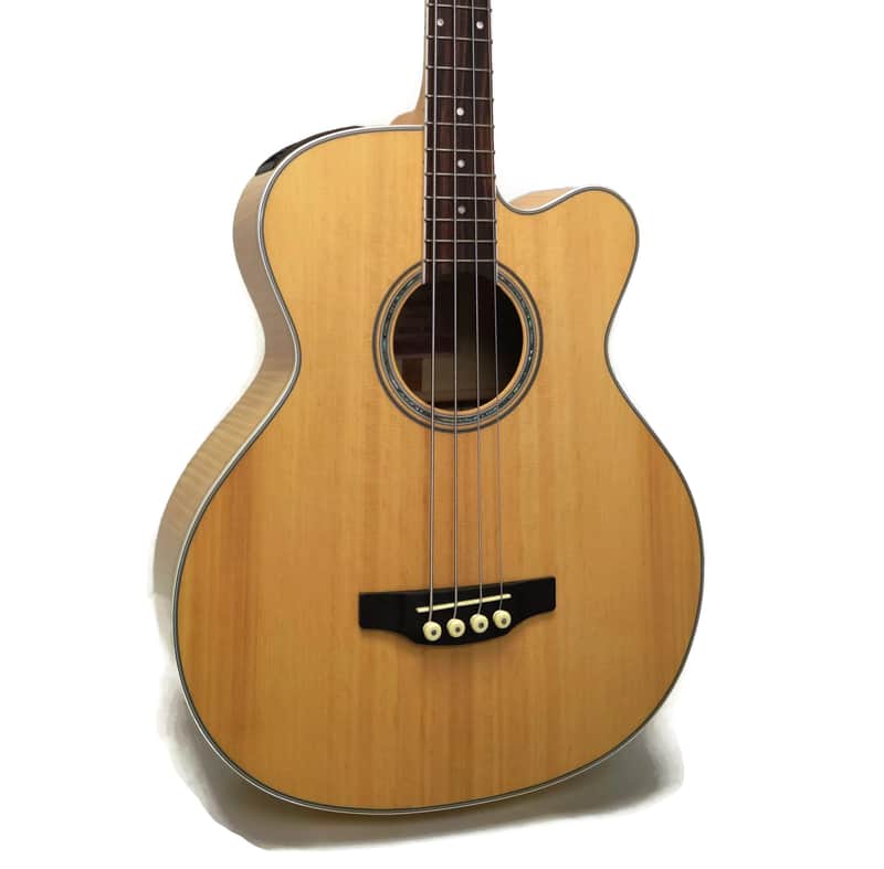 Takamine GB72CE NAT G Series Jumbo Cutaway Acoustic/Electric Bass Natural Gloss w/ Flame Maple Back and Sides imagen 1