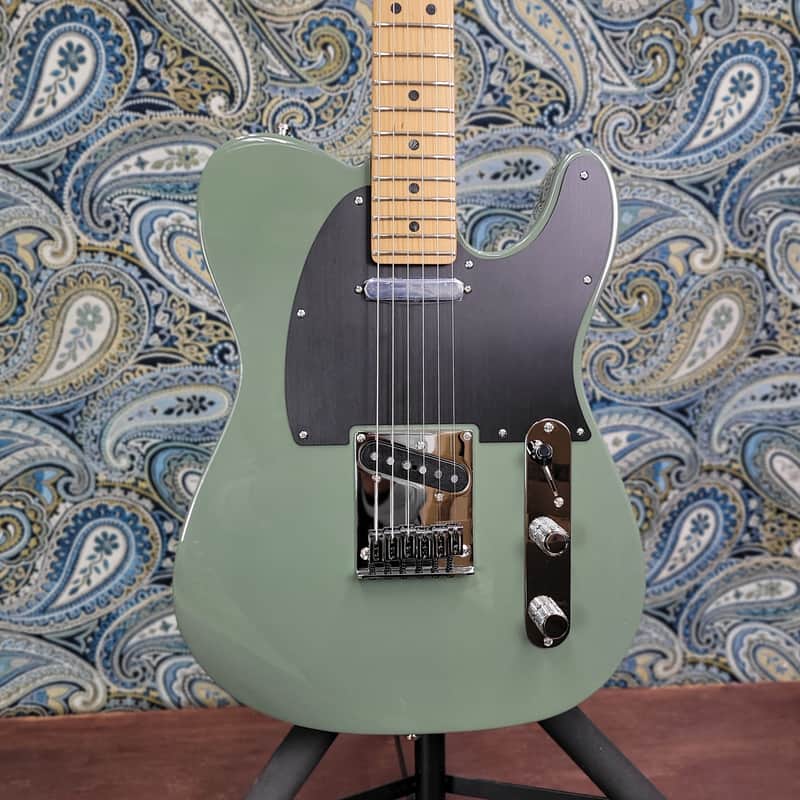 Fender Dealer Exclusive Ultra II Tele Roasted Maple Antique Olive W/Case image 1