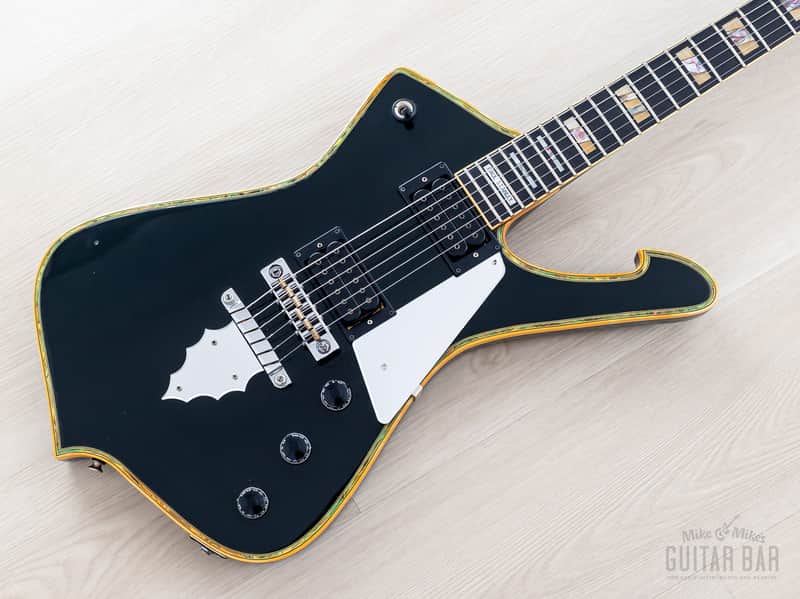 1981 Ibanez PS10 Paul Stanley Signature Iceman Black, 100% Original w/ Case, KISS image 1