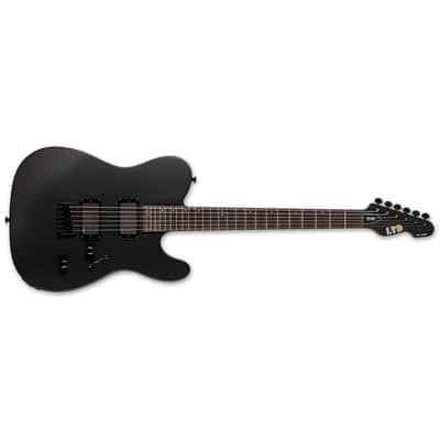 ESP LTD TE-401 Black Satin BLKS EMG B-Stock Electric Guitar TE401 TE401BLKS image 2
