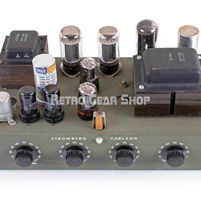 Stromberg Carlson AU-58B Tube Amp Mic Pre Vintage Rare Analog AU58b image 8