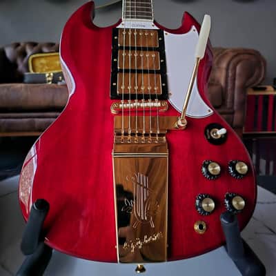Epiphone Sg Custom 1963 Joe Bonamassa 2023 Limited 1 of 300 - Wine Red image 12
