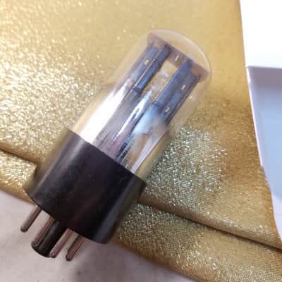 Tung-Sol 6SN7GT tNOS AT1000 TESTED Vacuum Tube T6 "Tall Boy" black plate dual triode 1956 image 9