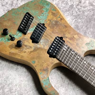 Ormsby Guitars Custom Shop HYPEMACHINE COPPER 7 -Exhibition Model at NAMM2020!!!   Real copper top!! image 7
