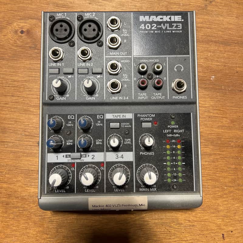 Mackie 402 VLZ3 Premium Mic Line Mixer image 1