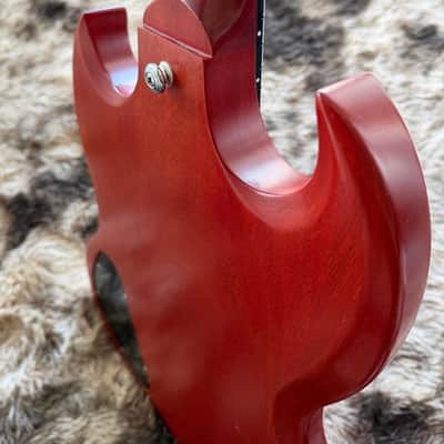 2002 Gibson SG Crescent Moon - Worn Cherry image 19
