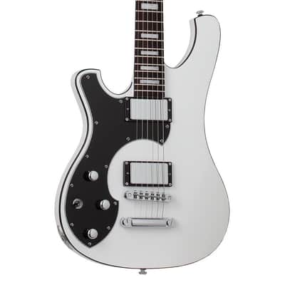 Schecter Stargazer-6 Left Handed Electric Guitar - Gloss White - Open Box image 1