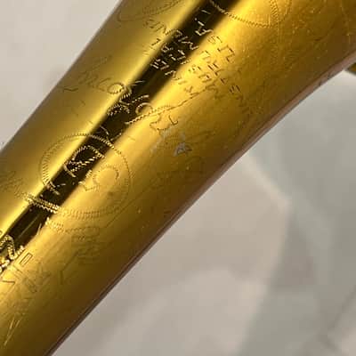 King 5B Symphony Tenor Trombone w F Attachment 1979 - Lacquer Large Bore image 5