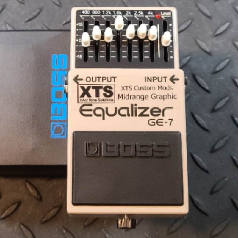 Boss GE-7 Graphic Equalizer XTS Midrange Mod Xact Tone Solutions