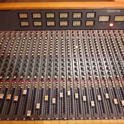 Trident T24 36-Channel Analogue Recording Console with Patchbay & PSU – Vintage British Studio Console image 3