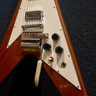 Gibson Custom Shop '67 Mahogany Flying V Reissue with Maestro Vibrola 2021 - Present - Sparkling Burgundy image 9