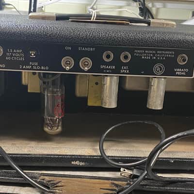 Fender Band Master 1966 - Blackface - AB763 Circuit image 5