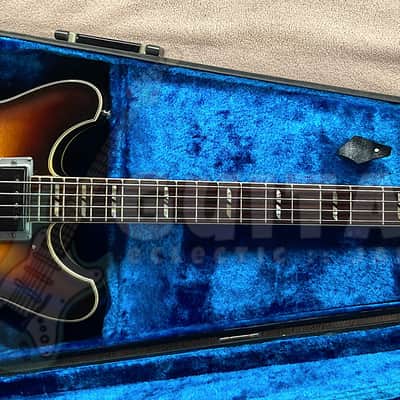 YAMAHA SA-70 Vintage semi-acoustic bass - Japan 1968-73 w/OHSC image 25