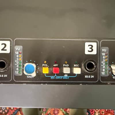 API 3124+ 4-Channel Mic Preamp 2000 - 2016 - Black image 5