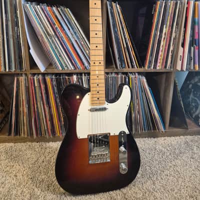 Fender American Standard Telecaster with Maple Fretboard 2008 - 2016 - 3-Color Sunburst image 1
