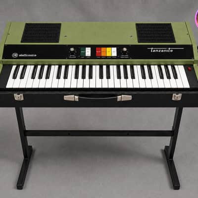 CRB Elettronica Tanzanite (Diamond 600) ✅ Rare Vintage Italian Combo Organ ✅ Iconic 70s Transistor Character ✅ Fully Checked & Cleaned ✅ Striking Retro Psychedelic Aesthetic ✅ Worldwide Shipping image 6